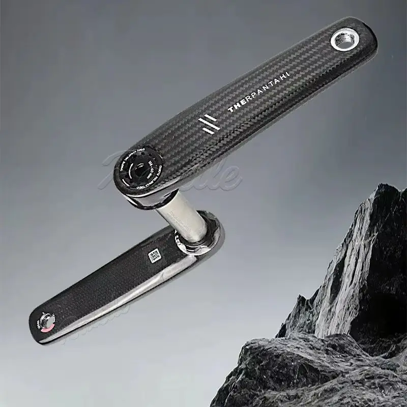 AliExpress NONE RPANTAHI Road Bike Carbon Crankset, ultra-lightweight design, featuring a PP5 power meter and Easton power meter mount