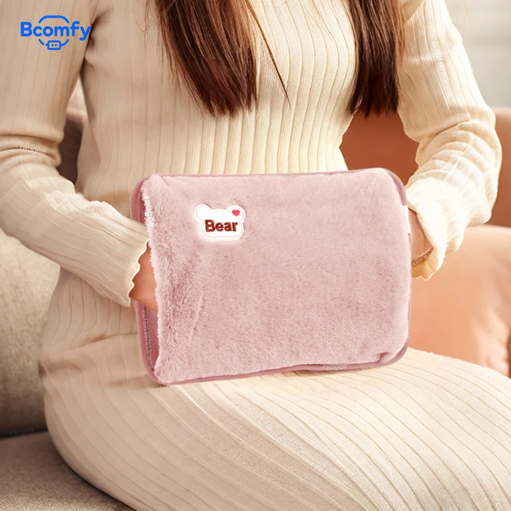 

Грелка для рук, электрическая сумка для горячей воды, зимняя мягкая грелка для рук, перезаряжаемая, быстрый нагрев, теплая ручная грелка, портативная сумка для горячей воды