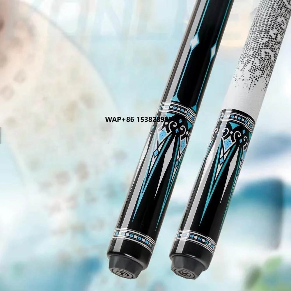 

KONLLEN Wanshi Kanglun Shuiyue Billiard Cue Carbon Fiber Forelimb Big Head Light Handle Leather Handle Private Nine Ball Cue
