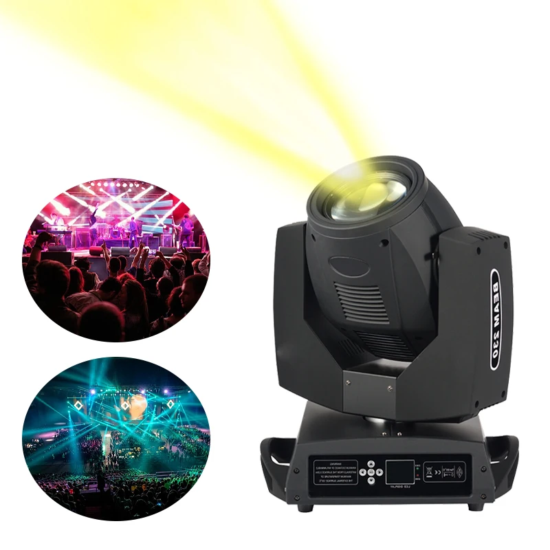 XL-230WB Cabeza Móvil Haz 230W DMX512 – Efecto Arcoíris para Escenario y Discoteca