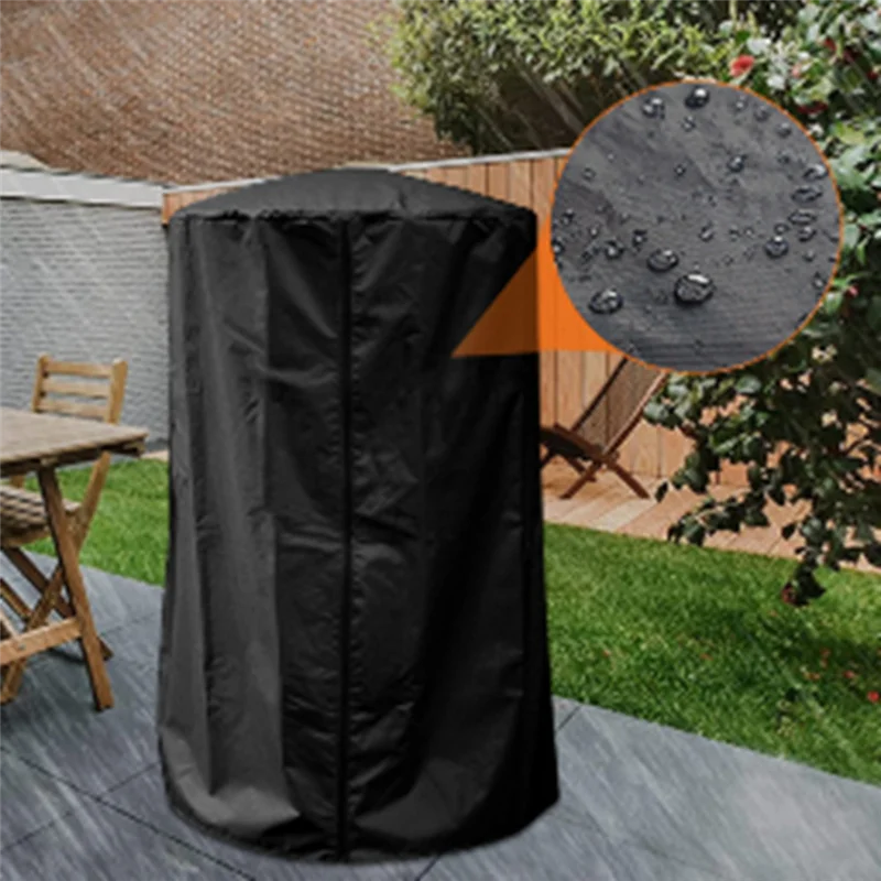 Patio Heater Waterproof Cover Tabletop Garden Furnace Dust-Proof Shade Outdoor Stove Sleeve Storage Bag Protector