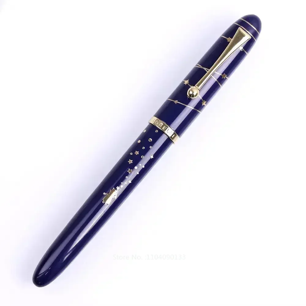 Kaigelu 017 Stars And Sea Smooth Acrylic Fountain Pen Schmidt NO.5 EF/F/M Nib Ink Pen Writing New Office Business