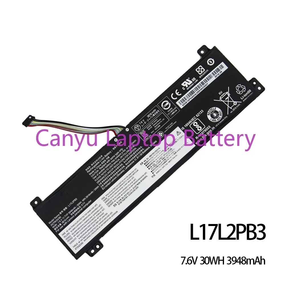 L17L2PB3 L17M2PB4 L17M2PB3 L17L2PB4 L17C2PB3 L17C2PB4   For Lenovo IdeaPad V330-15IKB V530-15IKB V530-14IKB  Laptop battery