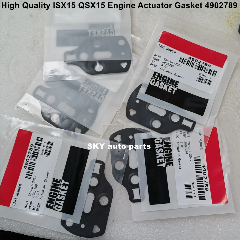 High Quality ISX15 QSX15 Engine Actuator Gasket 4902789（10pcs）