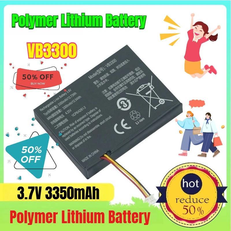 

3.8V 3350mAh for VB3300 Battery Polymer Lithium Battery