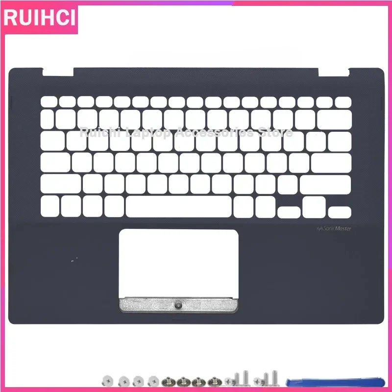 Per VivoBook 14 TP412 TP412F TP412UA SF4100 TP412FA LCD del computer portatile Copertura posteriore/Copertura anteriore/Palm Pad/Copertura inferiore/