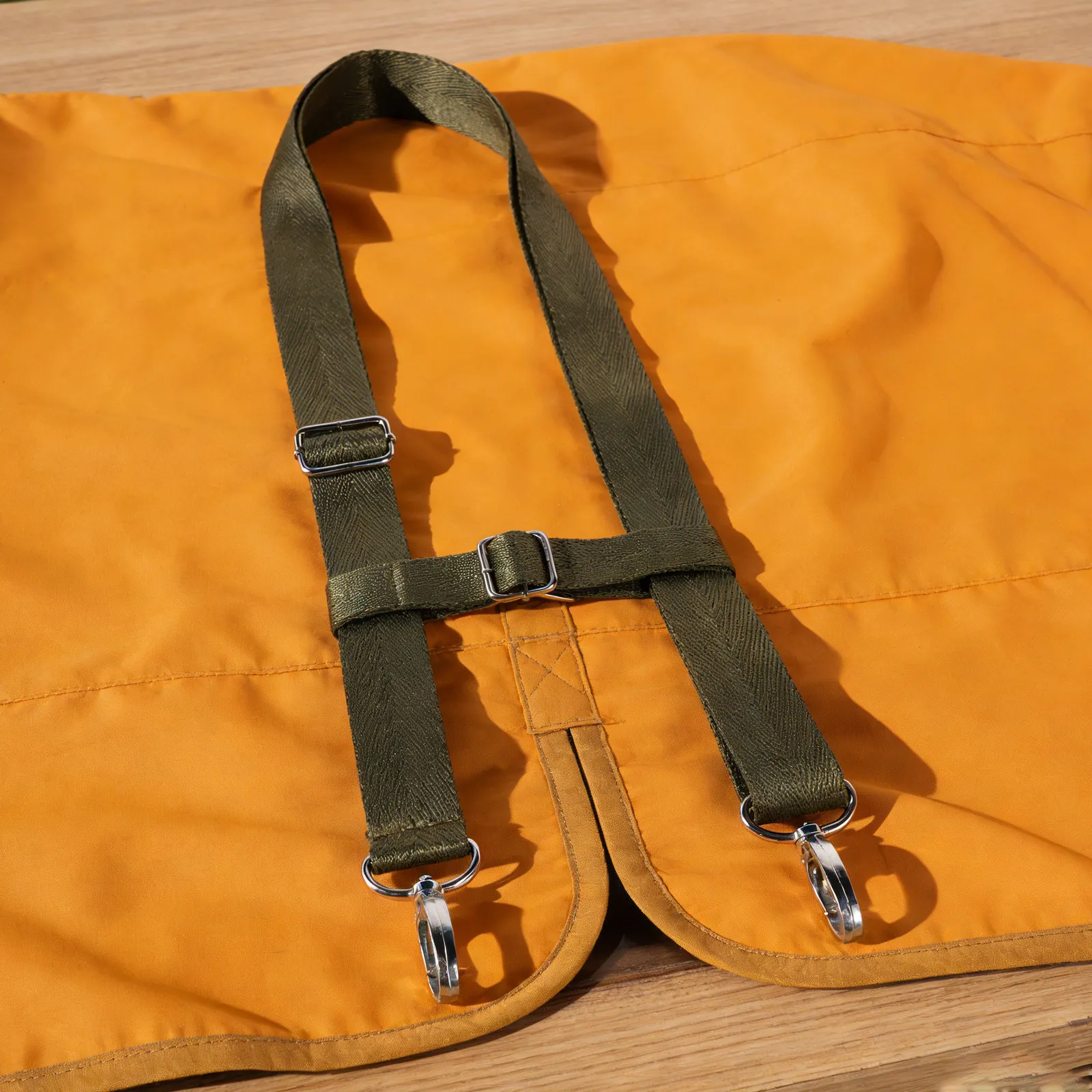 2Pcs Adjustable Horse Blanket Leg Straps Nylon Replacement Olive Green Secure Nonslip Fit for Winter Rug Stable Fitting