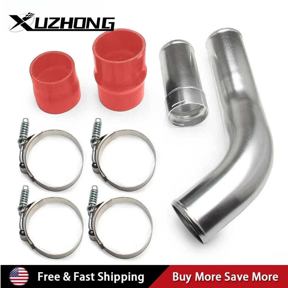 

For 2011-2016 Ford 6.7L Powerstroke Diesel High Quality Cold Side Aluminum Intercooler Pipe Upgrade Kit Red Blue