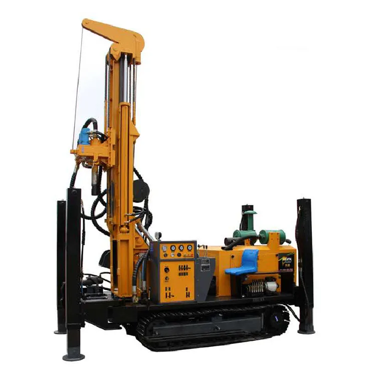 Heavy-Duty Deep Water Well Drilling Machine with Titanium Alloy Drill Rods for Geothermal and Mining Applications