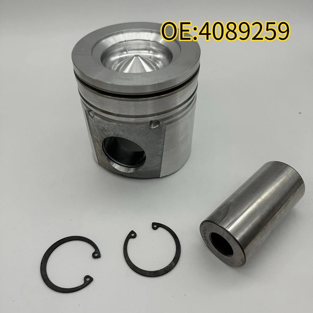 

High quality New For 4089259 PISTON + Ring Set For Ram 5.9L Cummins 24V 2003 STD ISB B5.9 B3.9 QSB