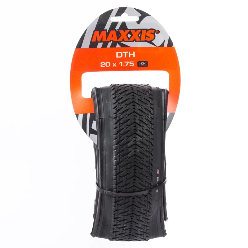 MAXXIS DTH FOLDABLE BMX 20x1.75 EXO 120TPI BICYCLE TIRE LIGHTWEIGHT SIDEWALL PROTECTION