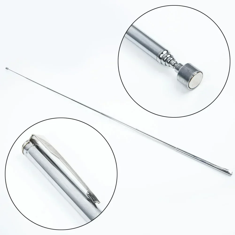 Telescopic Easy Magnetic Pick-Up Rod Stick Capacity Magnet Pickup Pen Extending Strong Magnet Handheld Tool Handy Tools