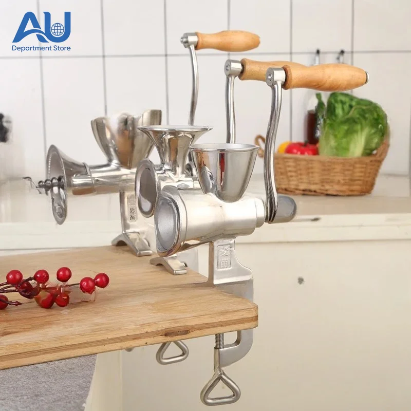 Manual 304 Stainless Steel Grinder Household Hand Grinder Bean Grinder Whole Grains Grind Pepper Powder
