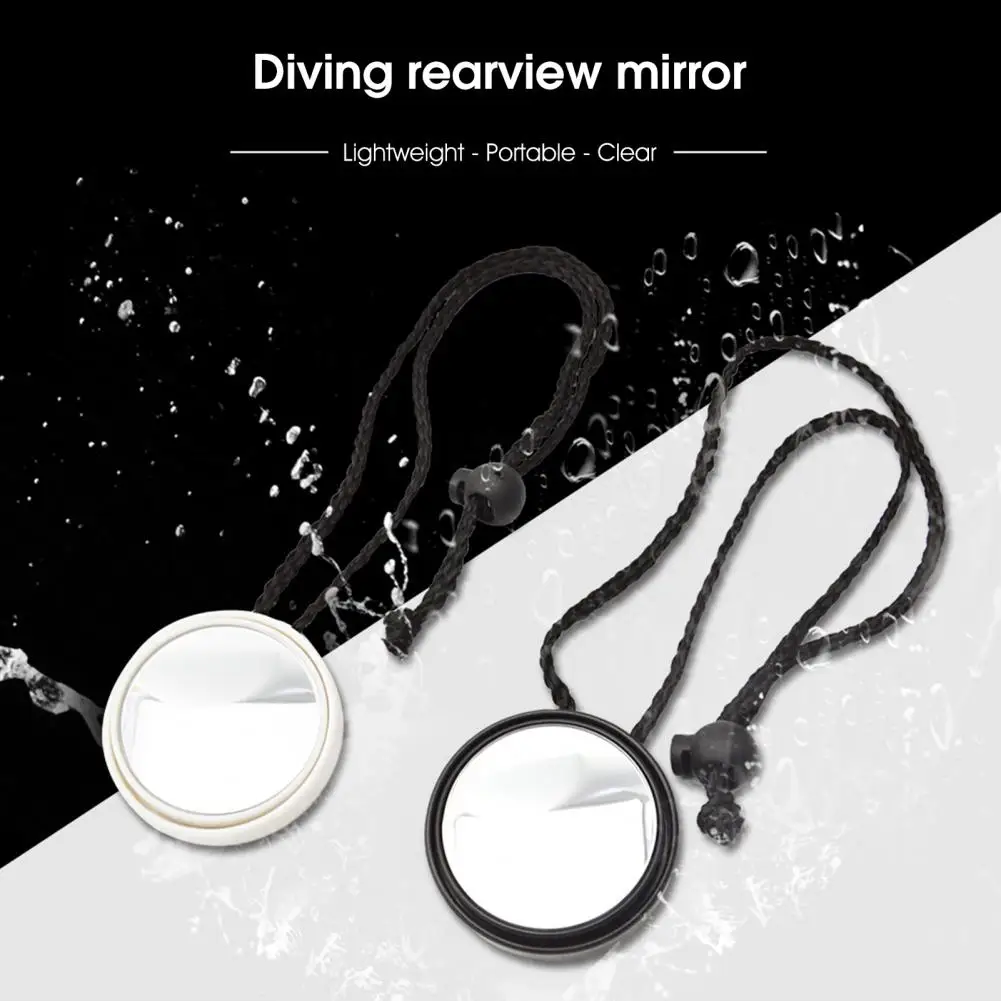 

Долговечное зеркало заднего вида для дайвинга с длительным сроком службы, высокая четкость, прочное портативное Подводное зеркало заднего вида