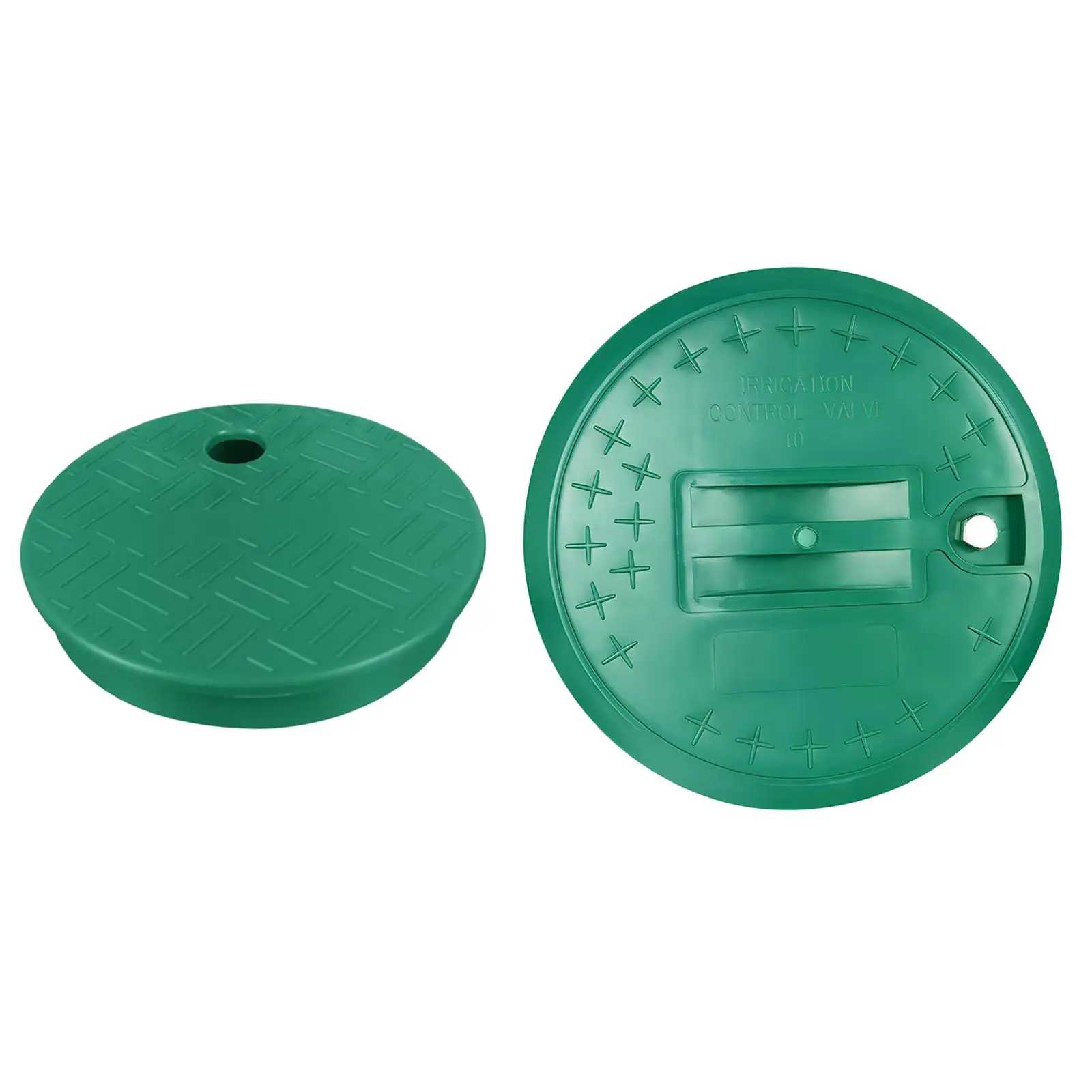 Sturdy Round Valve Box Cover Replacement for Underground Sprinkler Valve Box Grassland Ground Farm Use