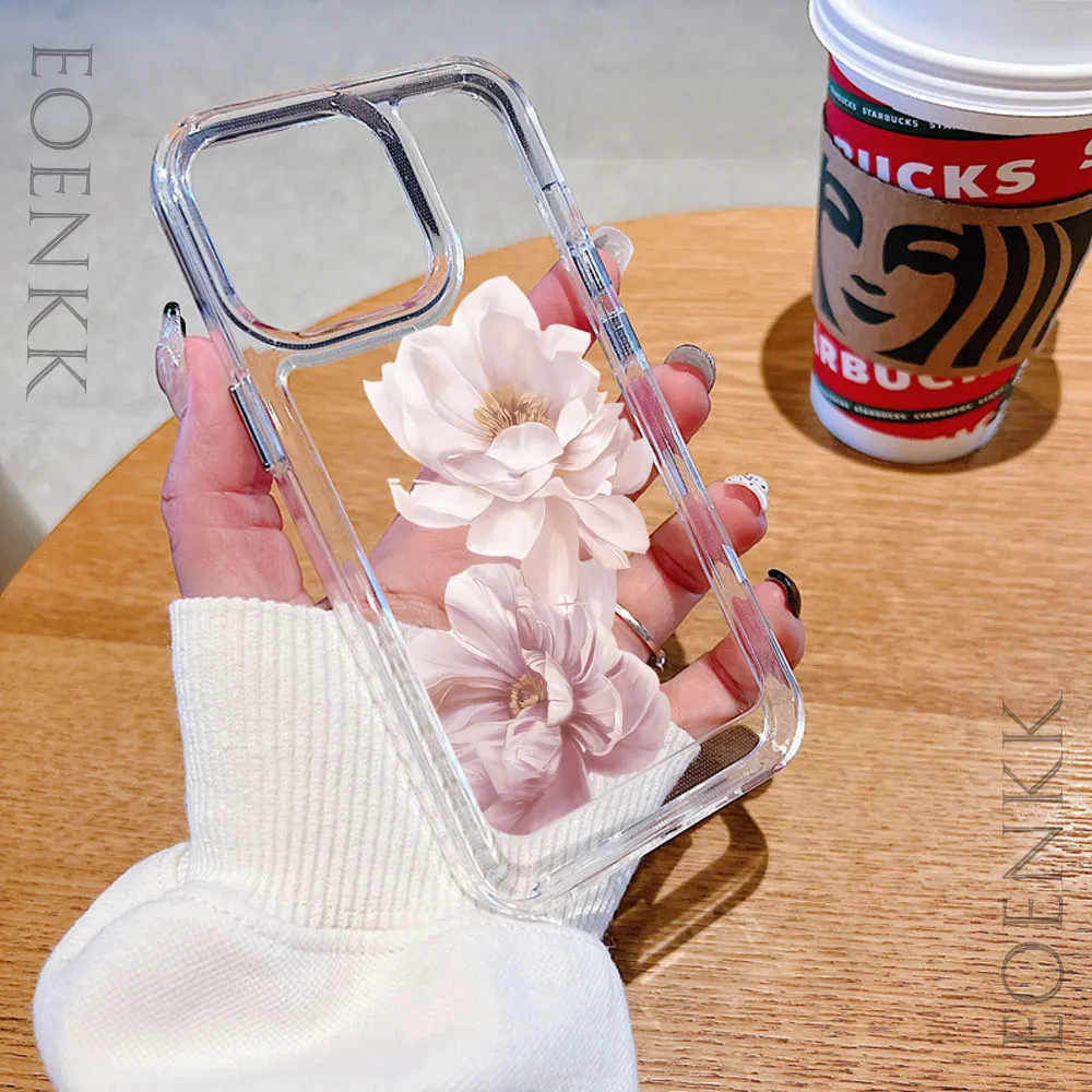Case For Samsung A55 Cases Galaxy S24 Ultra Case Flower Soft Silicone Case For A15 A35 A34 A54 A33 A53 S23 FE S22 S21 Plus Cover