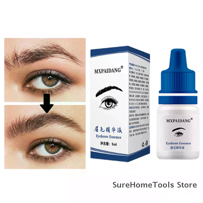 Fast Eyebrow Growth Serum Eyelash Hair Growth Anti Hair Loss Product Prevent Baldness Fuller Thicker Lengthening Eyebrow Makeup