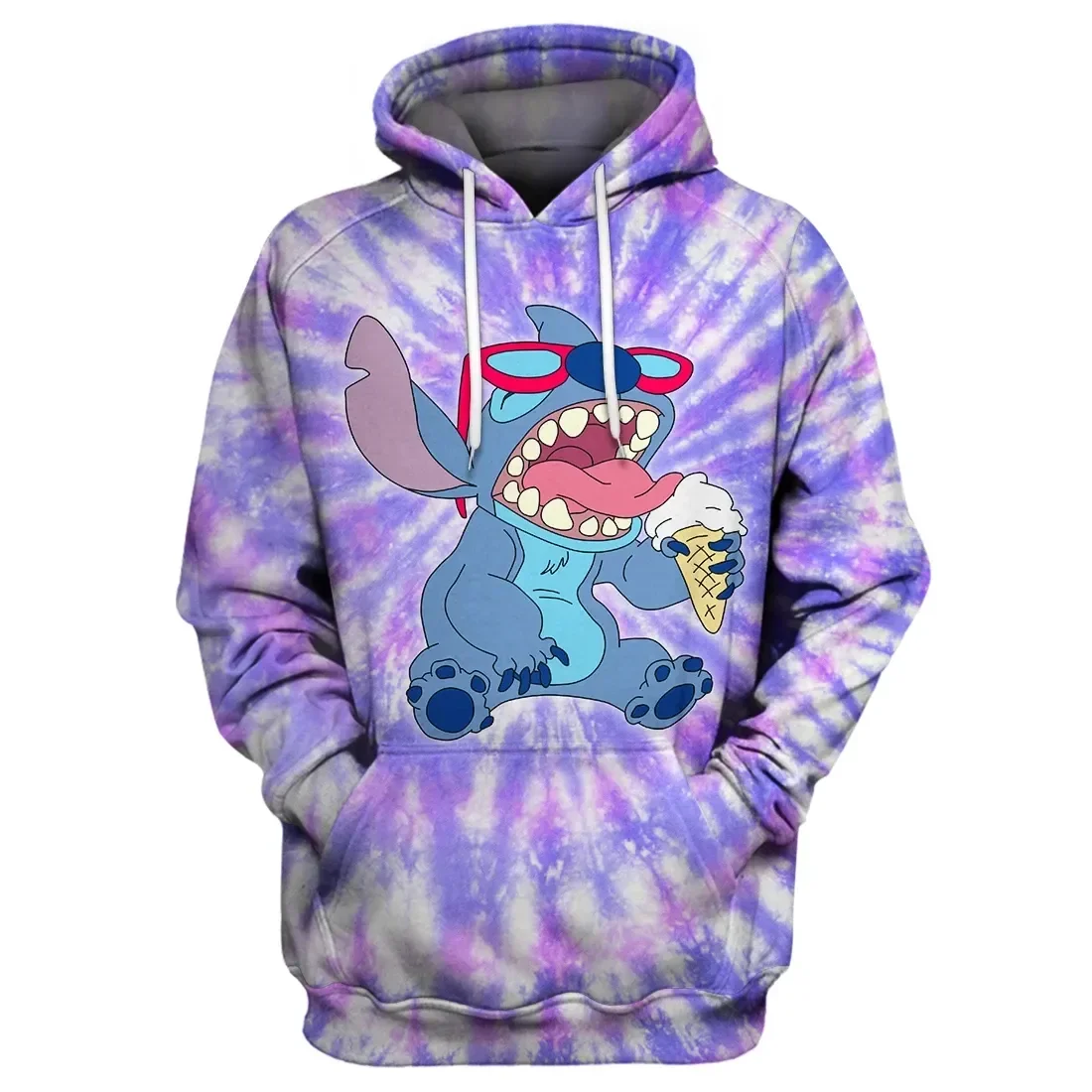 

Disney Lilo and Stitch 3d Hoodie Men's Women's and Children's Street Leisure Sports Pullover