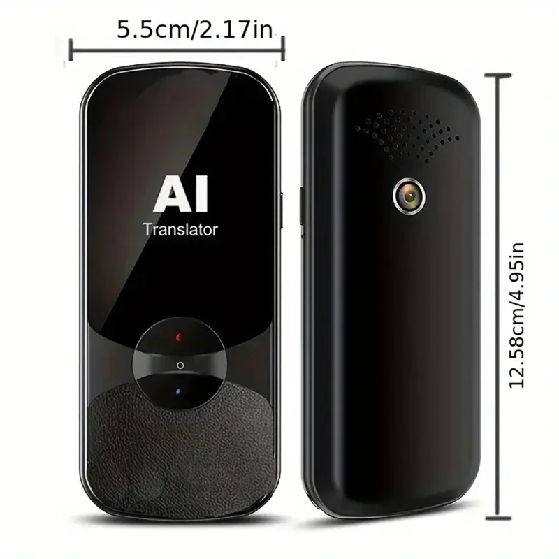 FORW-Two-Way Voice Language Translator Device For 108 Languages Real-Time Translation Support Online And Offline