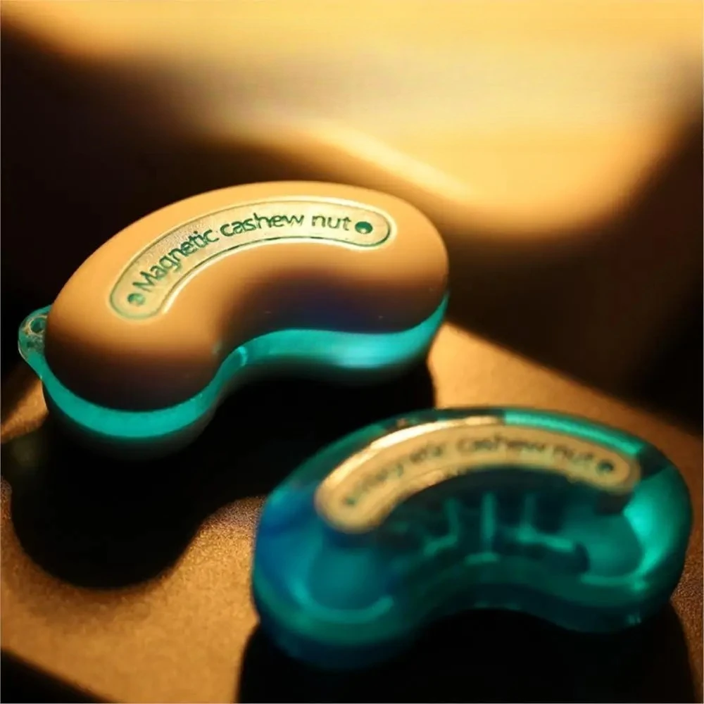 winter-ice-blue-edc-magnetic-cashew-nut-luminous-and-waterproof-push-slider-fidget-toys
