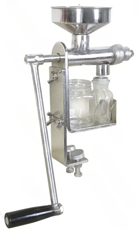 Manual Oil Press Machine Stainless Steel Hand-cranked Press Household Small 304 Stainless Steel Olive Peanut Juicer