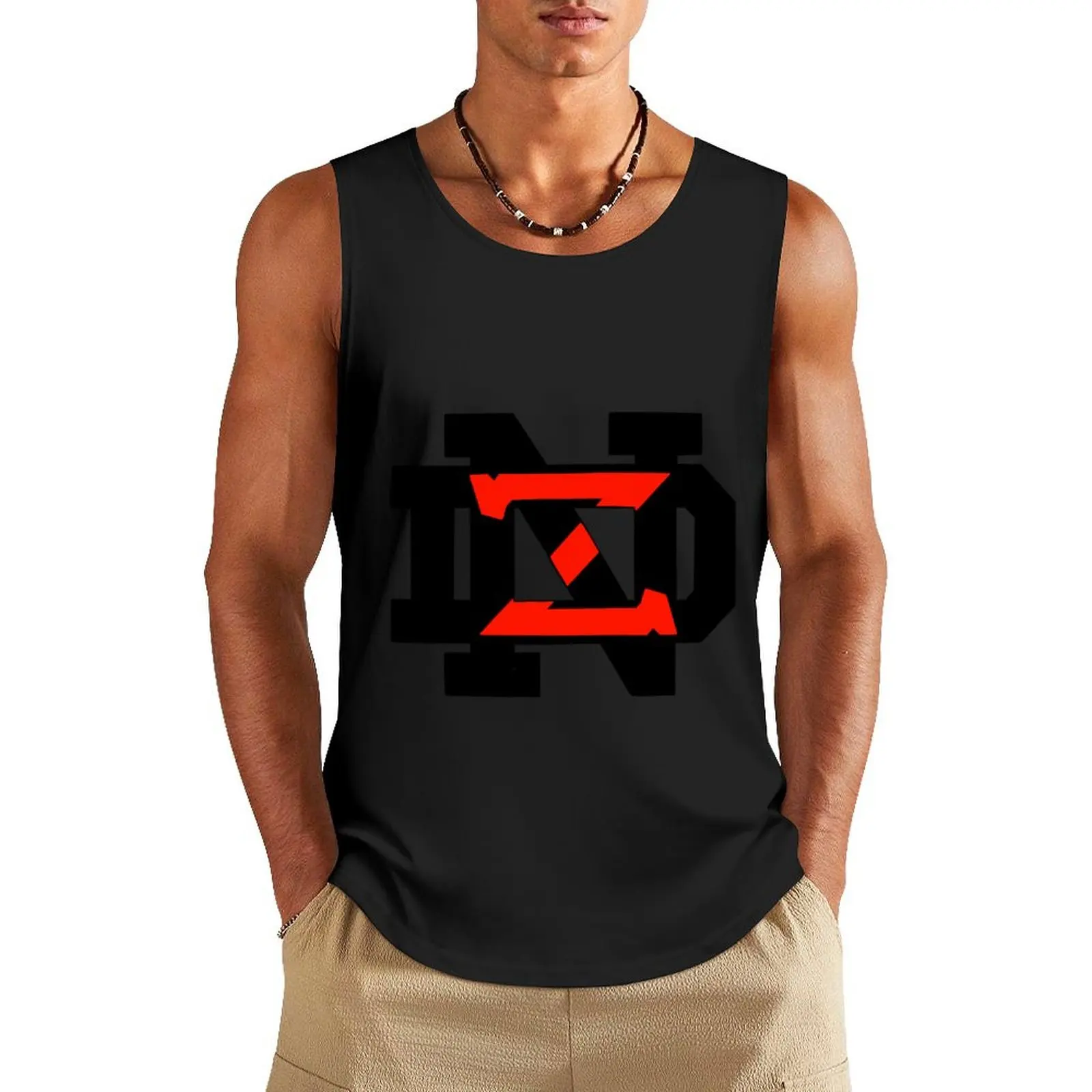 

Zahm Tank Top Men's clothing tops Sleeveless T-shirt sleeveless shirt man