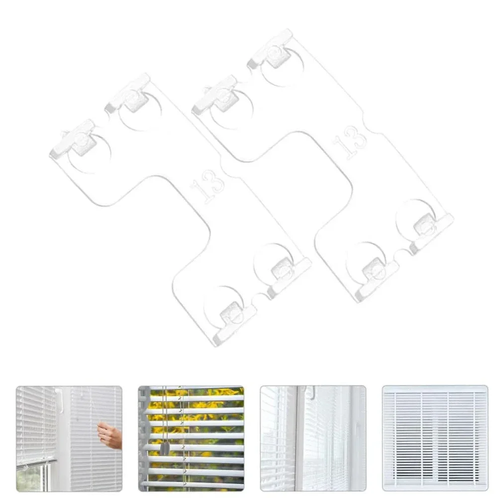 30pcs Blind Decoration Fixing Clip Blind Valance Clip ABS 3*2*1'' Hanger Clip For Blind Header For Home Application Accessories