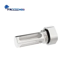 FREEZEMOD SS304 30 Mesh Computer Water Cooling Tank Built-in Filter, Impurities Filtering