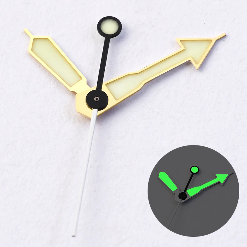 

Светящиеся стрелки часов, банка с тунцом SKX007/009, часы с черепахой, майстер киирина, подходит для мода Seiko для NH35/NH36, мод для часов с автоматическим механизмом