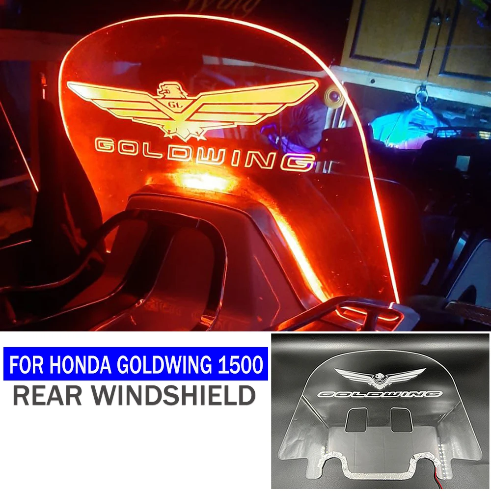 

For Honda Goldwing 1500 Motorcycle Windshield Accessories Air Deflector Rear Windshield Rear Spoiler Goldwing1500 GL1500