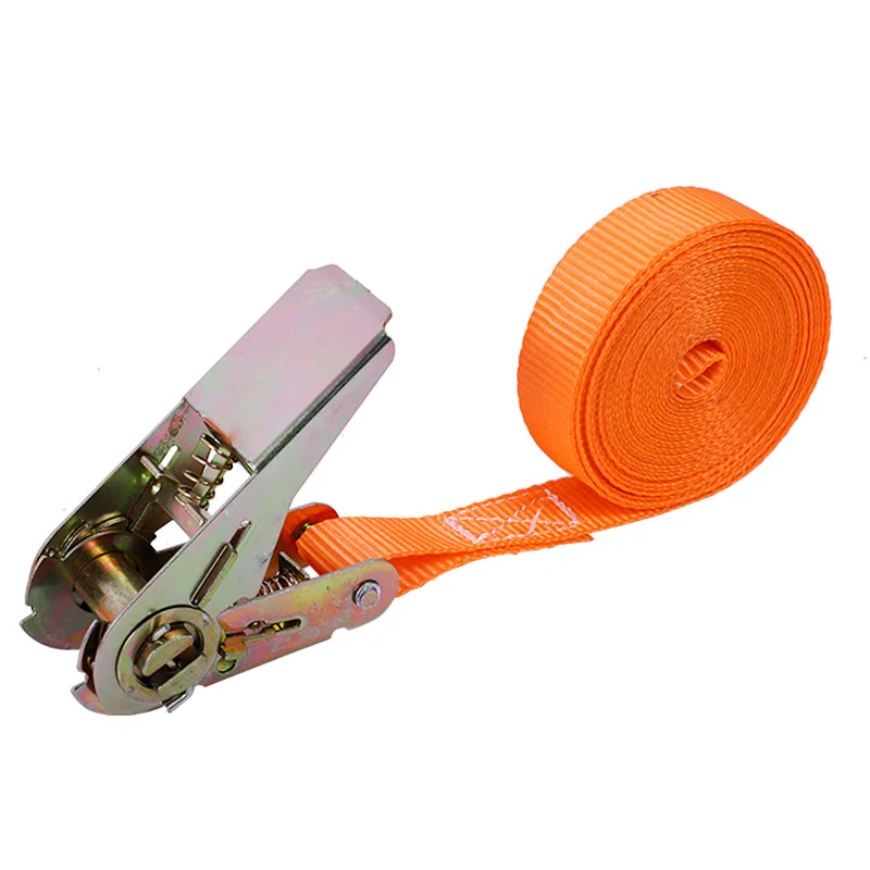 Ratchet Tensioner Heavy Duty Cargo Strapping Container Cargo Securing Strap Luggage Strapping High Tensile Strength