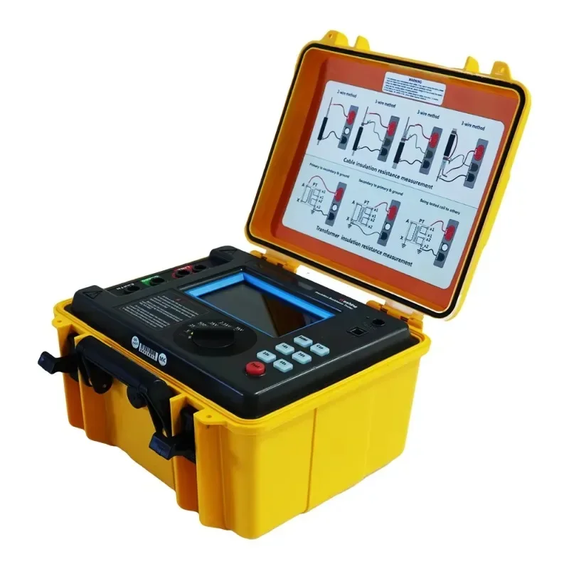 

High Repurchase Rate Digital 5kV 10kV 15kV 20kV High Voltage Insulation Resistance Tester Megohmmeter Megohm Meter Price