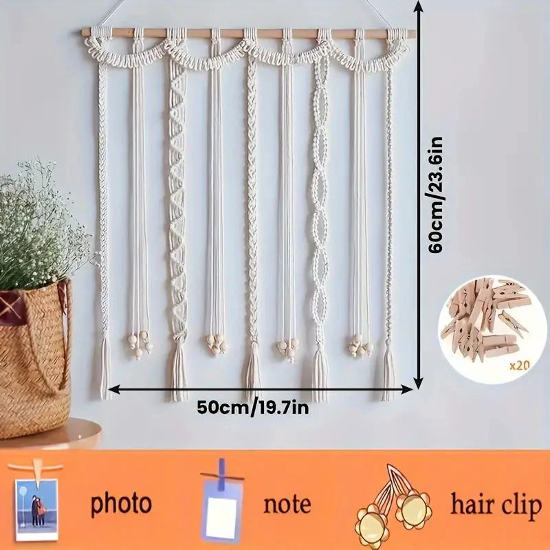 Boho Tassel Photo Display 6