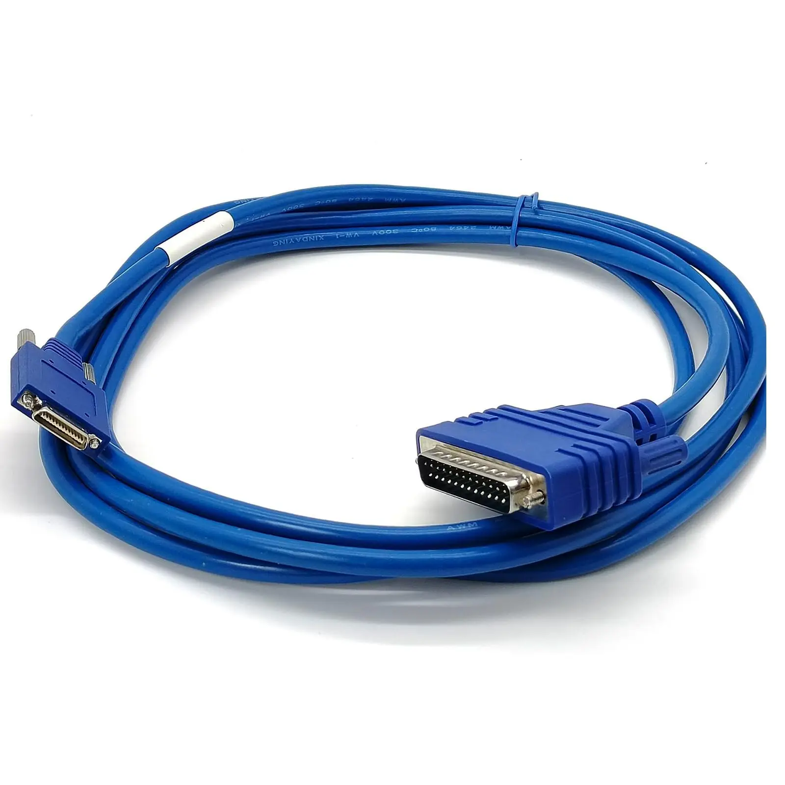 HD26 to DB25 Console Rollover Cable 3M 9.8ft Flat Serial Cable for Router Switch Server