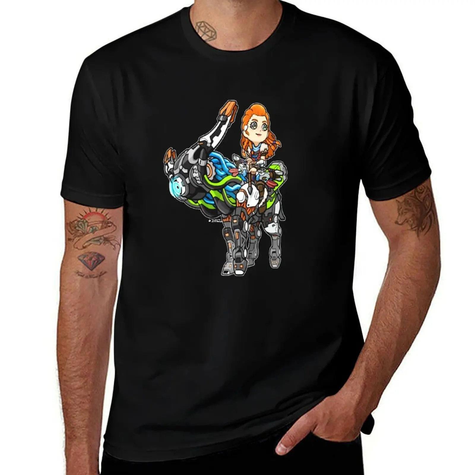horizon zero dawn T-Shirt Basic Lightweight Short Sleeve Tee T-Shirt