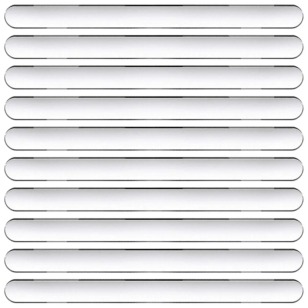 

80 Pcs Acrylic Ice Cream Sticks Reusable DIY Crafting Props Baking Decor Candy Supplies Food Grade Safe