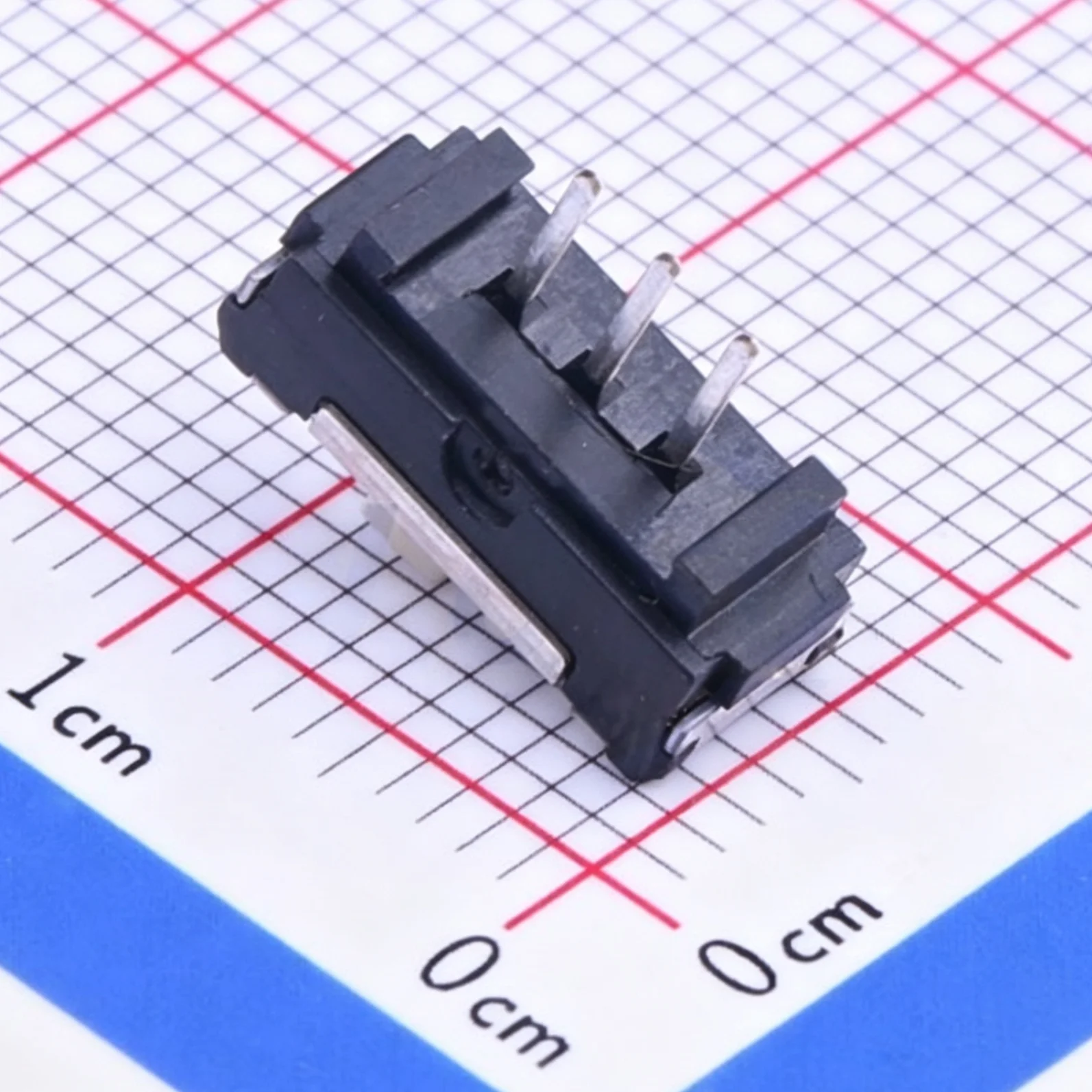 10PCS SSSS912000 Vertical 3±1.5N Manual, Dip NEW Original Genuine Switch Slide SPDT Top Slide  0.1A 12V DC/1mA 5V DC PC Pins