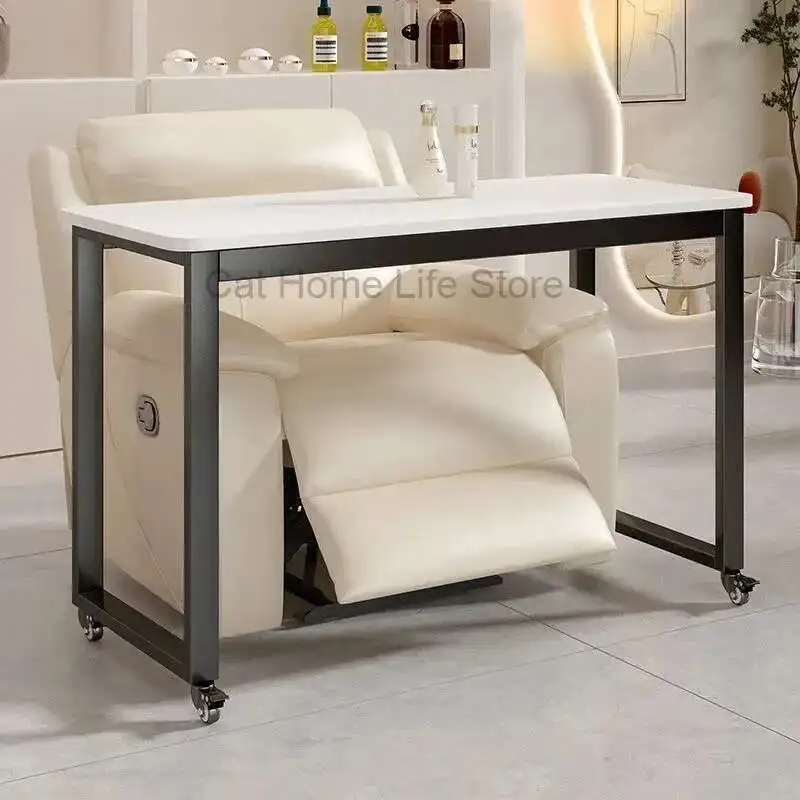 

Mesa Para Nail Designer De Unhas Экономичный портативный маникюрный стол Складной стул для реконструкции салона Дешевые простые настольные ногти