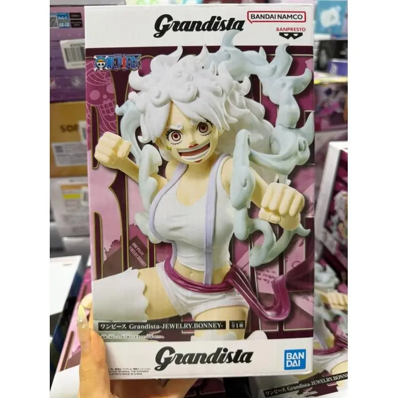 Figura de Acción Coleccionable de Anime Bandai One Piece Grandista Bonney, Kit de Modelo de Juguete, Figura Coleccionable de Anime, Figura Posable