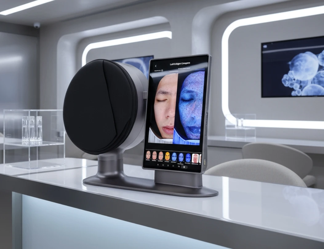 2025 Professional 3D Facial Skin Analyze Intelligent Facial Analysis Machine Combined with Ai Intelligent Analyzer