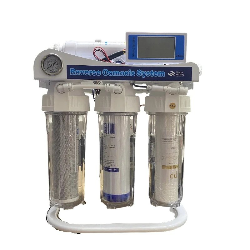 

Five level filtration Drinking Water Purifier Reverse Osmosis System Home Kitchen Pure Water Machine 400 600 Gpd