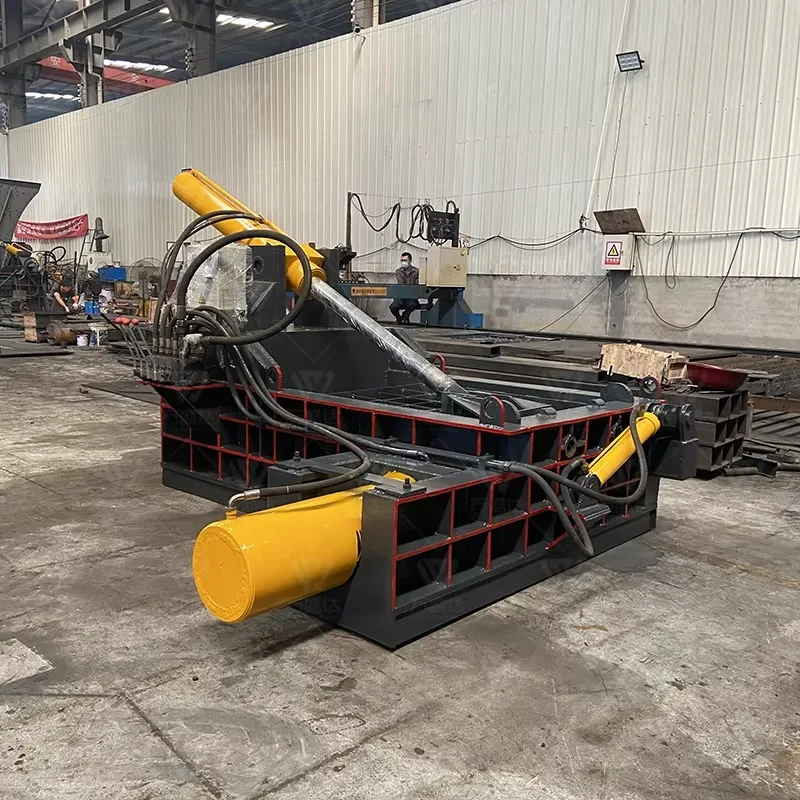 

YG Customized Aluminum Wire Briquette Machine Automatic Lathe Undercut Horizontal Baling And Compaction Machine