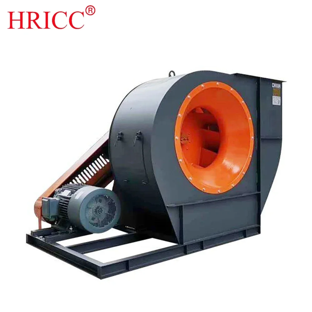 4-72 50000 CFM Industrial 220v Backward Curved Centrifugal Exhaust Fans Blowers Duct Fan Support Bracket ODM OEM Customizable