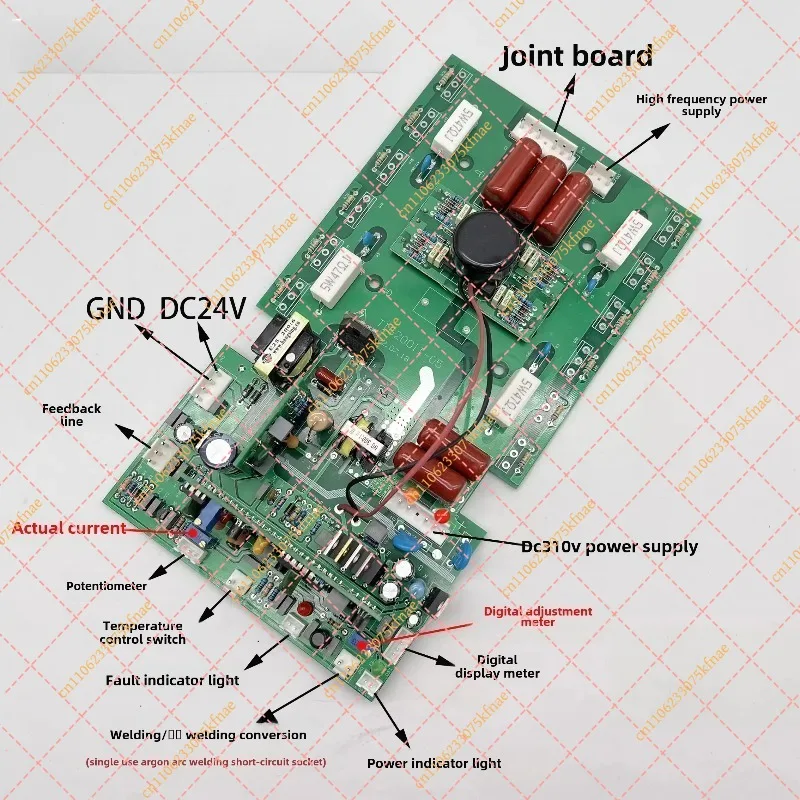 Suitable For ZX7-200 ZX7-250 Welder Upper Board 12 MOS Tubes Inverter Circuit Board Welding Machine Replacement Parts