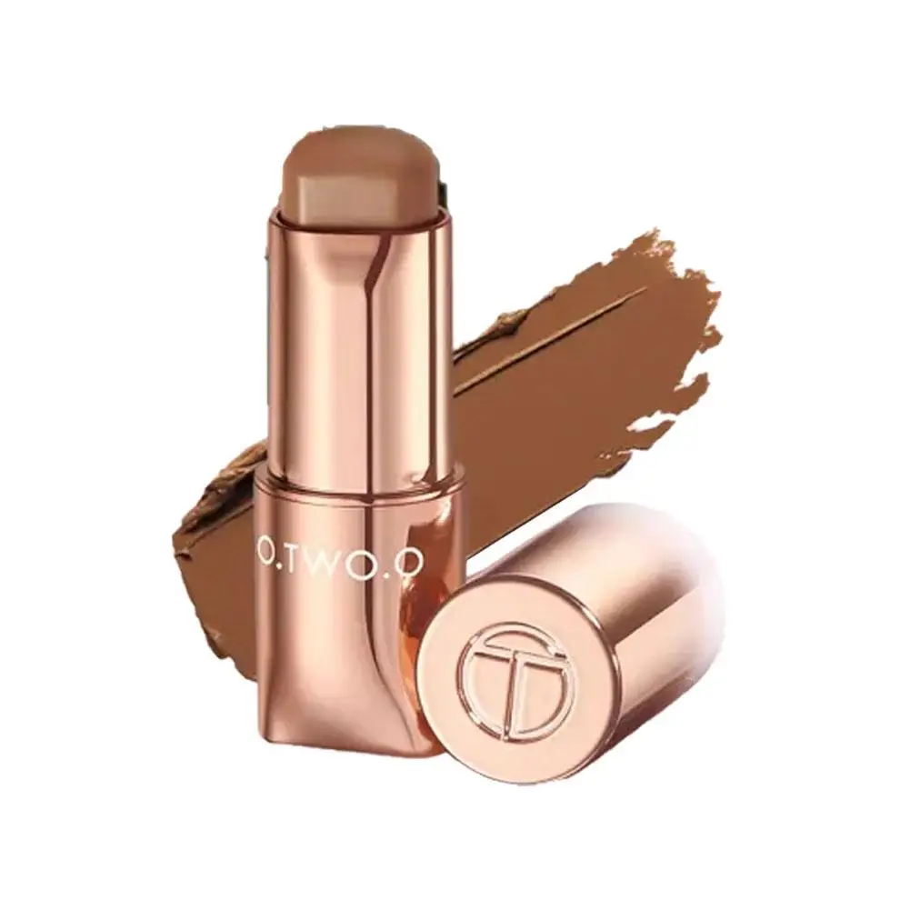 Bâton de Contour Crème Légère Longue Tenue, Stylo Éclaircissant, Correcteur de Contour, Sculpt Visage, Bâton Bronzer, Maquillage Facile, 4 Couleurs, V0L7