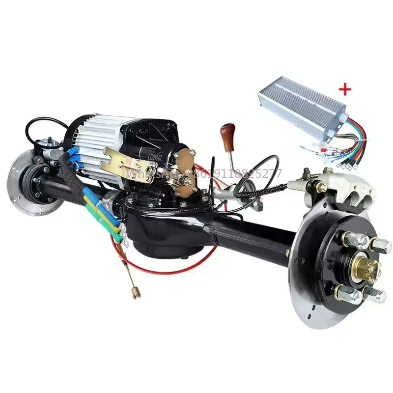 axle assembly disc brake with 60V 72V 1500 Electric vehicle rear axle integral shift rear