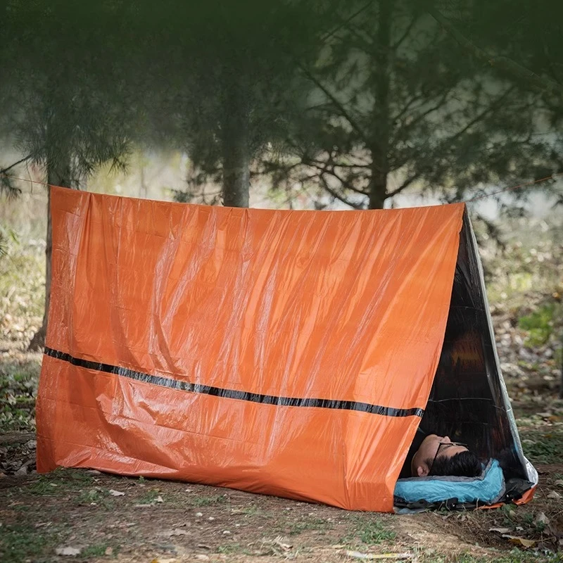 

Outdoor PE emergency tent portable thermal insulation emergency blanket thermal insulation blanket emergency kit