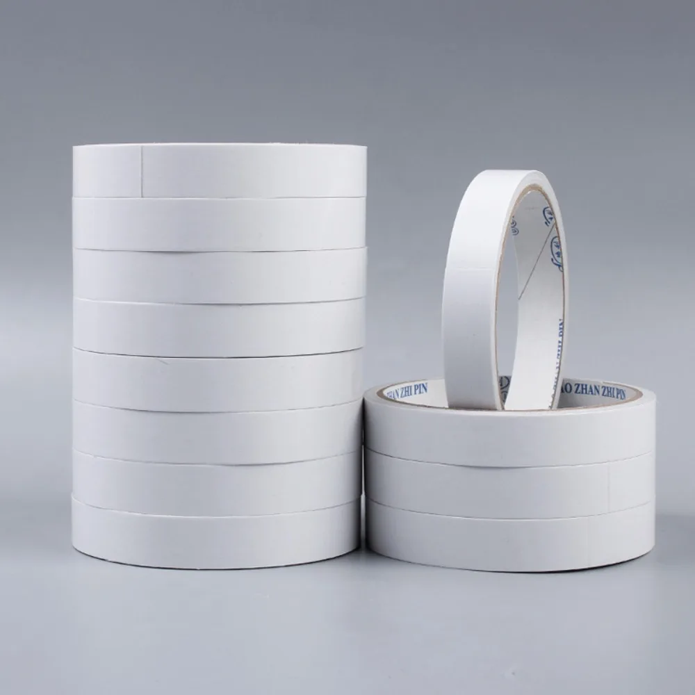 

Masking Tape Double Sided Tape Waterproof Heavy Duty Adhesive Hand Tear Craft Sticky Paper Office Supply Bonding Reliable