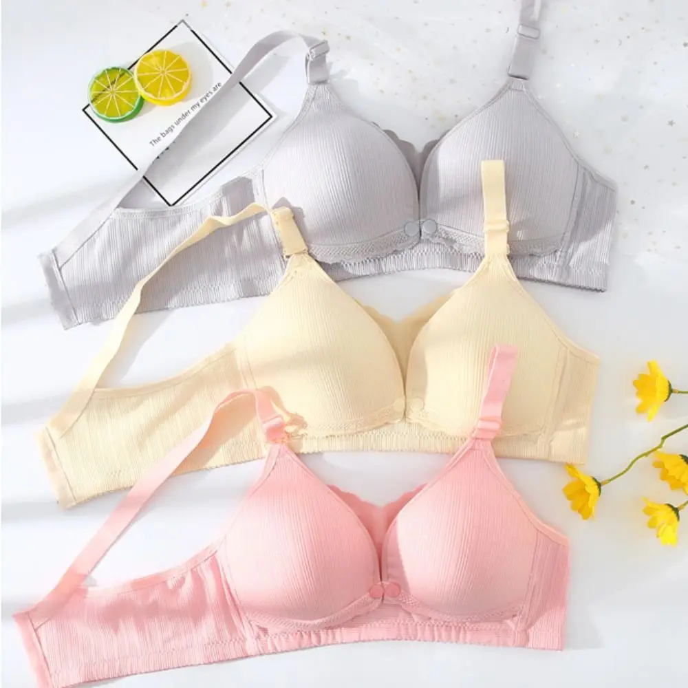 

Дышащий бюстгальтер для кормления, удобное мягкое нижнее белье для кормления грудью, бесшовный бюстгальтер для кормления беременных женщин