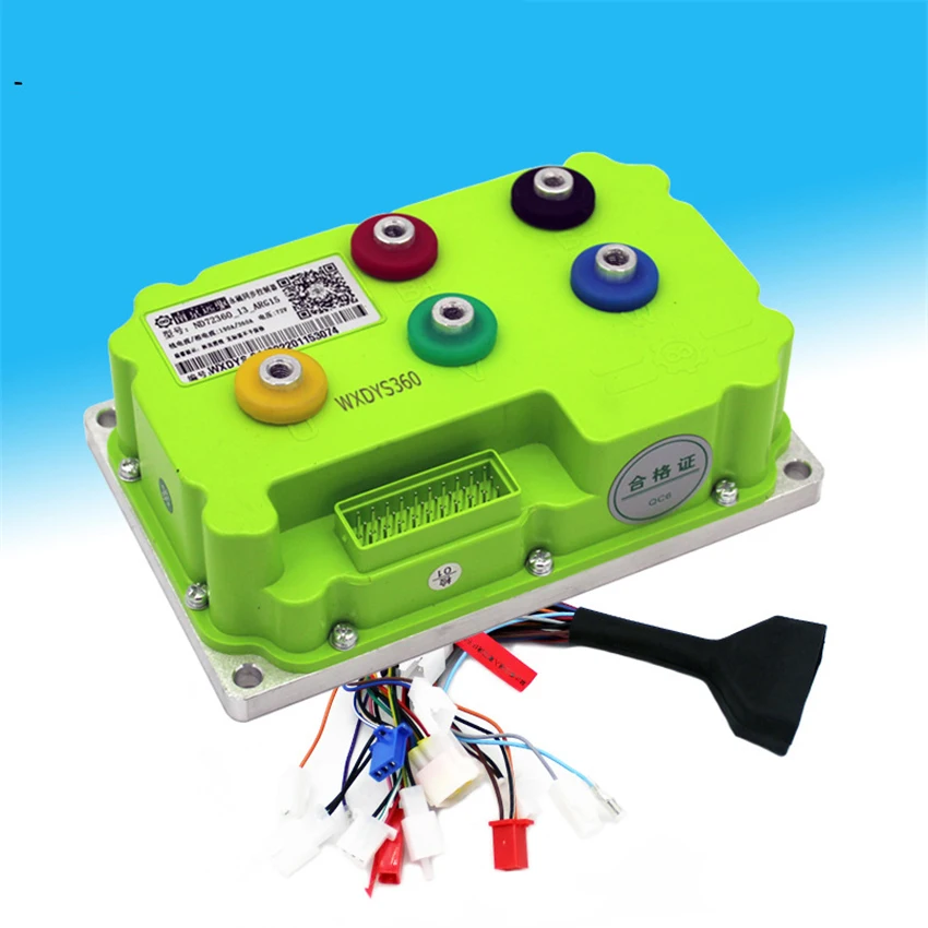 ND72360 48-72V Sine Wave Vector Weak Magnetic Controller 190A/360A DC  Bluetooth Debugging Programming Motor Controller